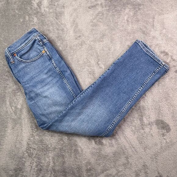 These are Madewell Stovepipe jeans, size 27 - Picture 12 of 15